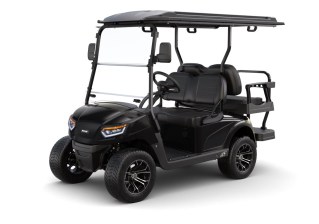 Black Madjax E4 Series LIthium Non Lifted Golf Cart